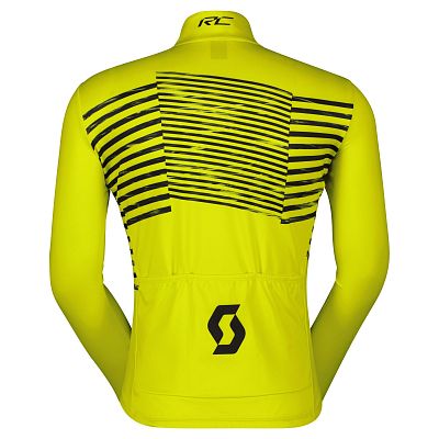 Превью  Велоджерси с длинным рукавом SCOTT RC Team Warm Graphics Sulphur Yellow